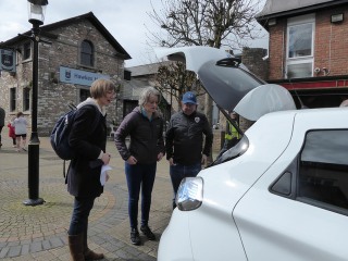Electric Car Day - In the boot